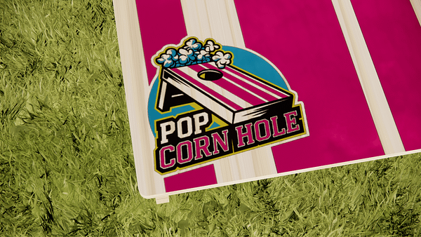 Pink Néon - planche de CORN HOLE – Image 3