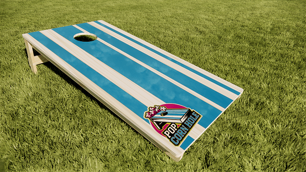 Blue Néon - planche de CORN HOLE – Image 2