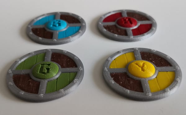 RagnaRok Star - 4 boucliers Couleurs – Image 3