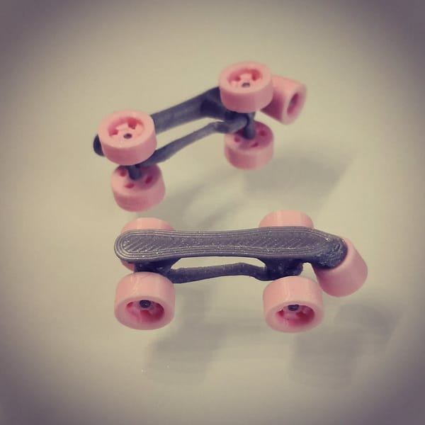 Roller trucks 1/6 Pullip or small BJD size doll – Image 5