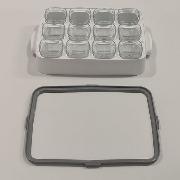 Adaptateur plus haut pour coupler 2 étages de la yaourtière 12Pots – Image 5