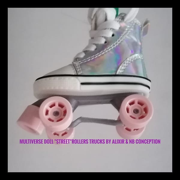 Roller trucks 1/4 big or small 1/3 BJD size doll – Image 5