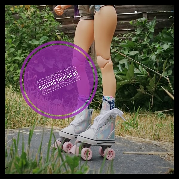 Roller trucks 1/4 big or small 1/3 BJD size doll – Image 2