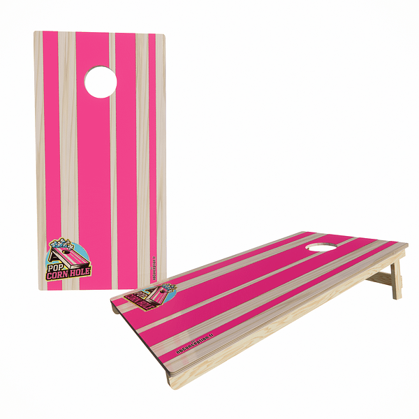 Pink Néon - planche de CORN HOLE