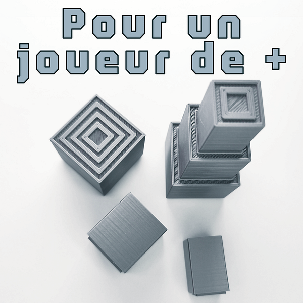 un joueur supplémentaire pour le jeu Tic Tac Tower