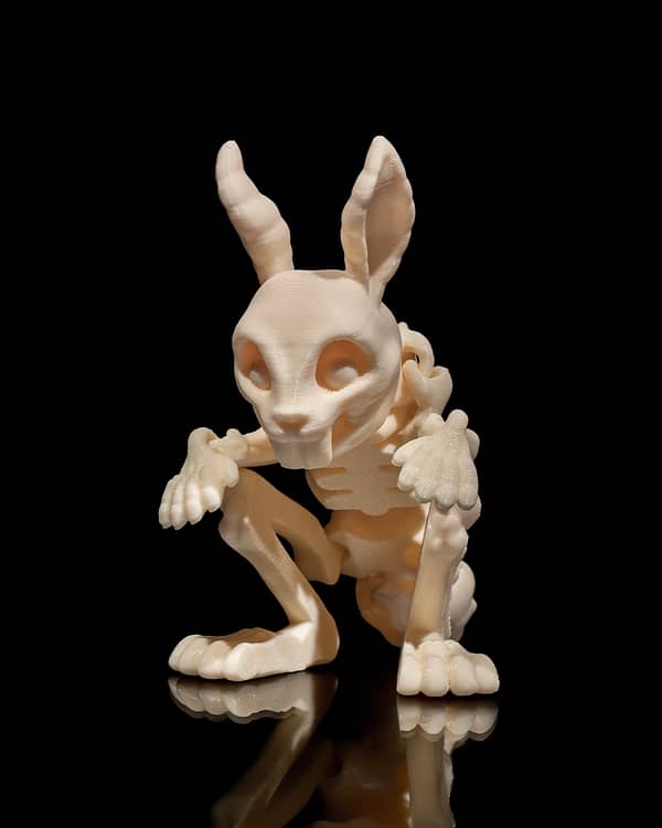 lapin Articulé de 10 cm de long