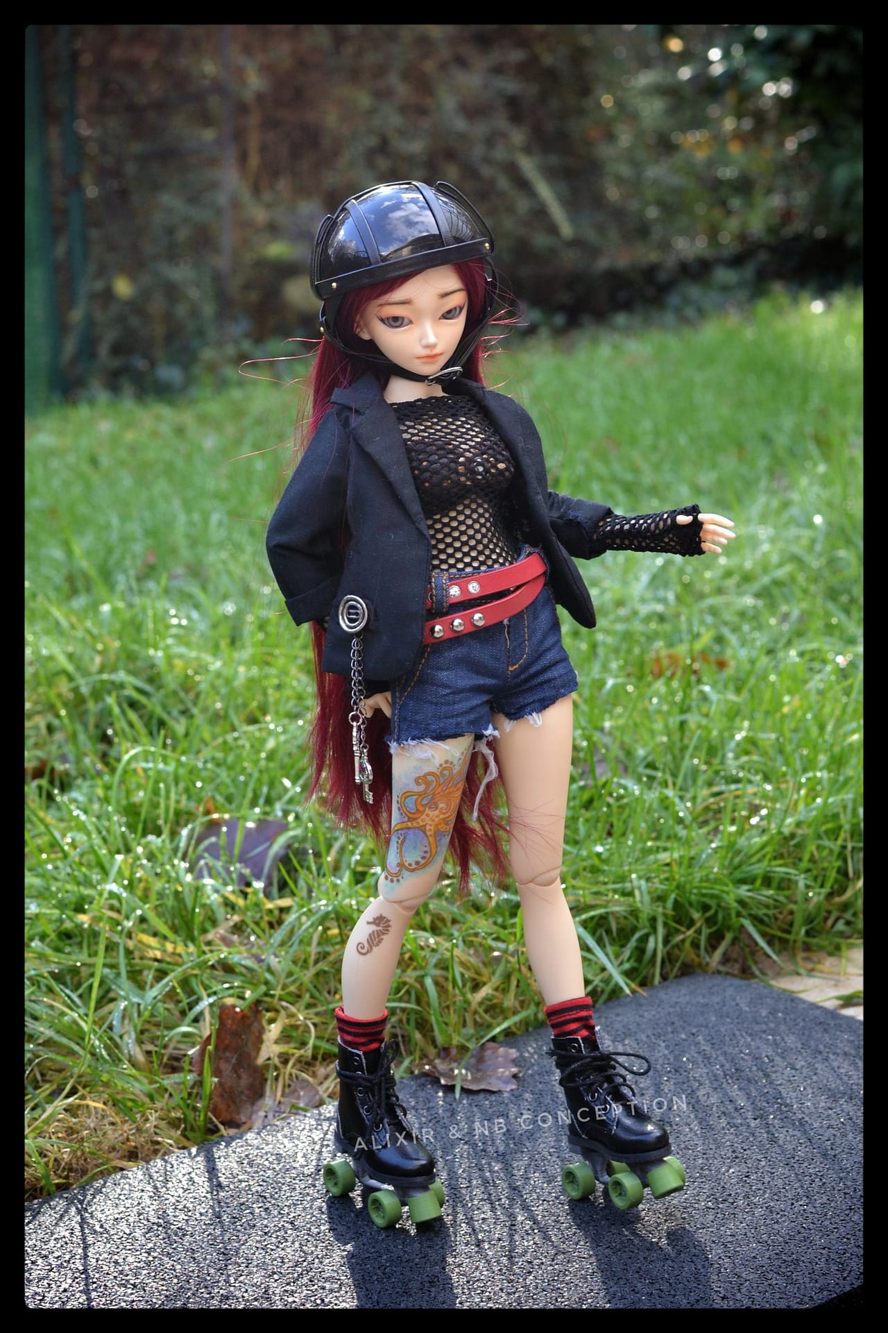 Roller trucks 1/4 MSD BJD size doll – Image 4
